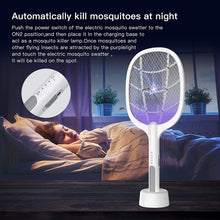 Load image into Gallery viewer, Rechargeable Mosquito Zapper Racket Fly Swatter_2
