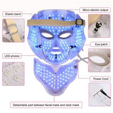 Load image into Gallery viewer, 7 Color Electric Therapy LED Face Neck Mask For Healthy Skin Rejuvenation_3
