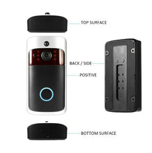 Load image into Gallery viewer, Smart Wireless WiFi Security DoorBell Remote Home Monitoring - Grey_1
