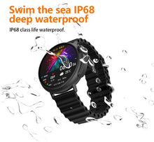 Load image into Gallery viewer, MT30 Smart Watch Ultra Long Range Waterproof - Silver-Brown Skin_6
